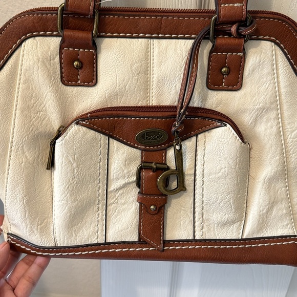 Born Concept Shoulder bag brown/ivory - Picture 2 of 10